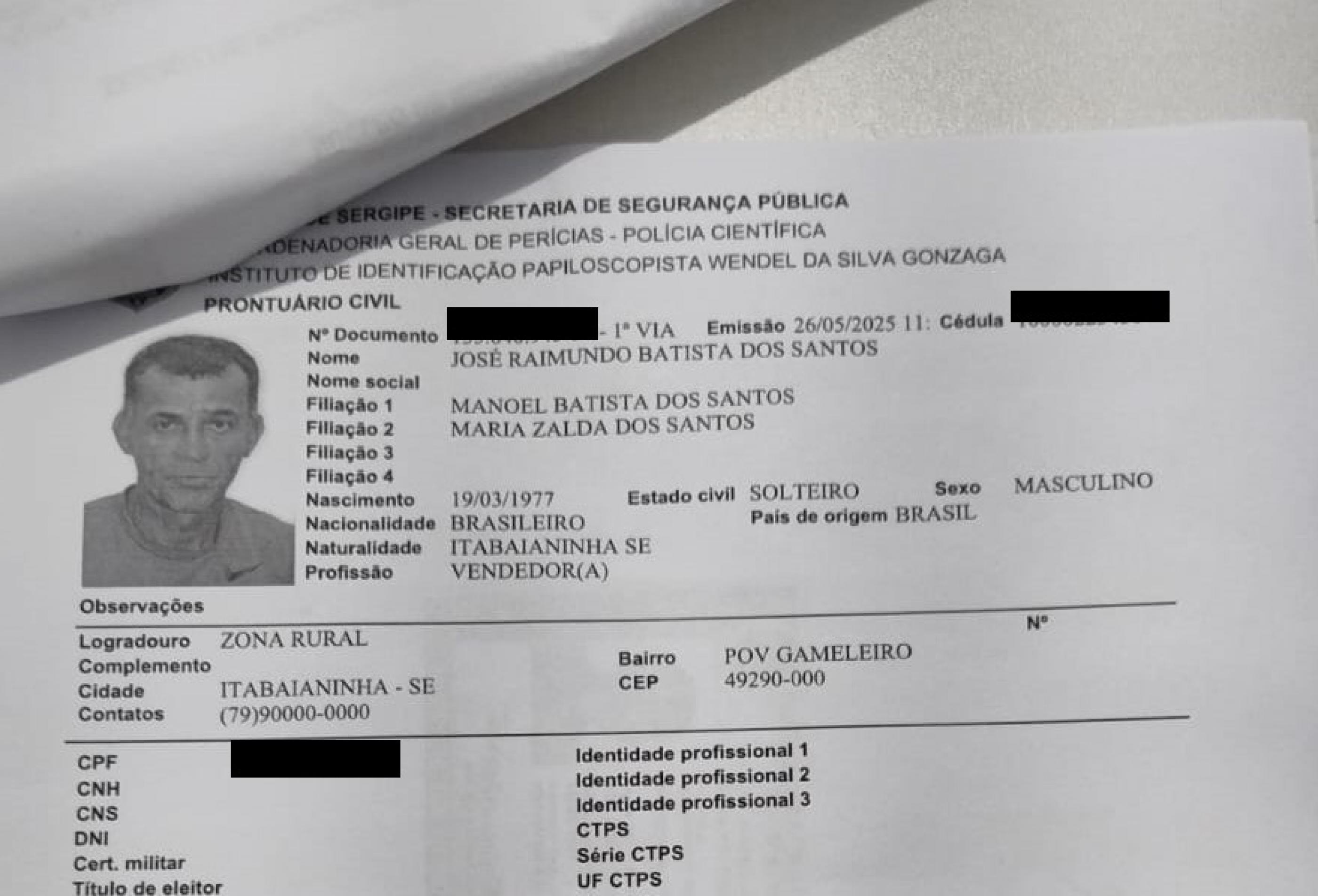 IML convoca familiares de sergipano que morreu após briga de facas em Teotônio Vilela