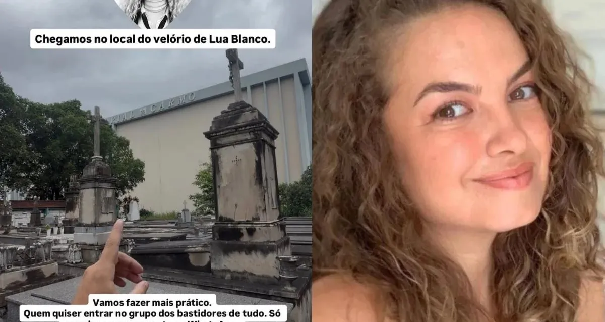 Influenciador é criticado por cobrar para mostrar velório de Lua Blanco
