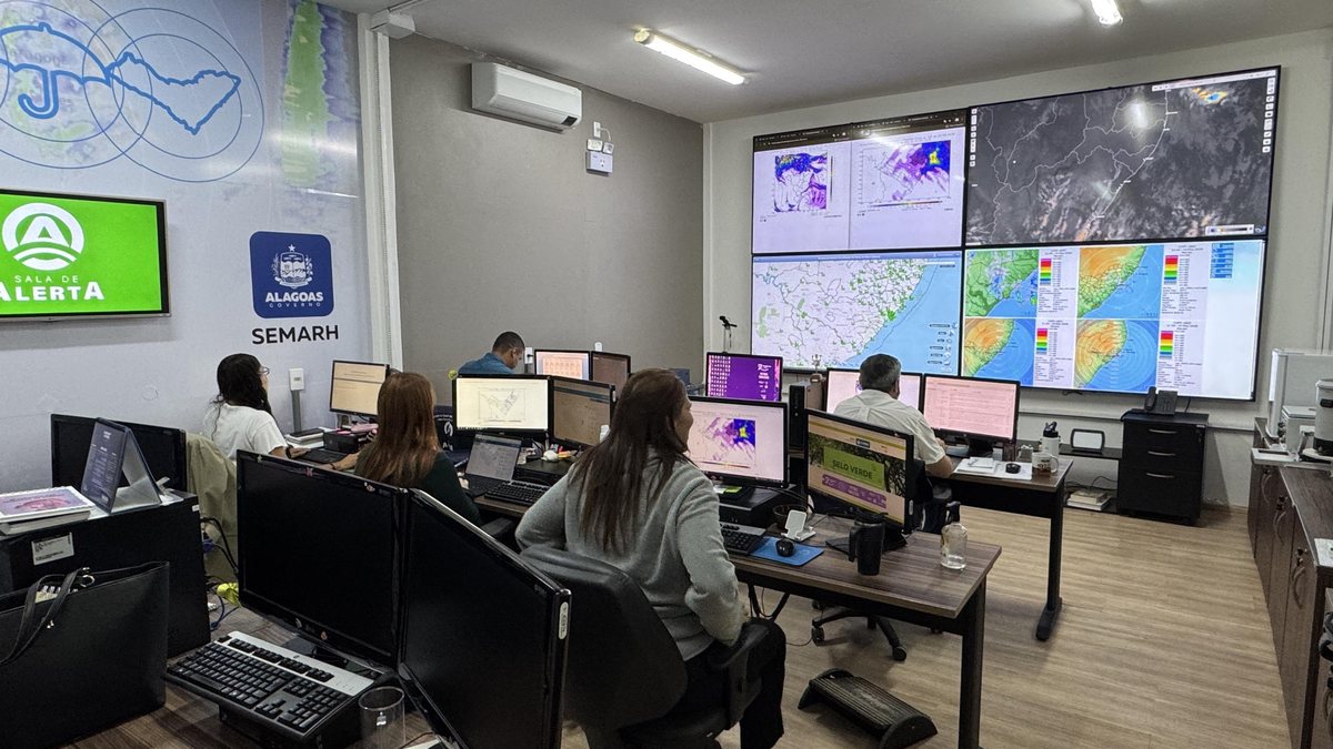 Tempo em Alagoas: Ventos do Atlântico mudam o clima e trazem chuva e calor
