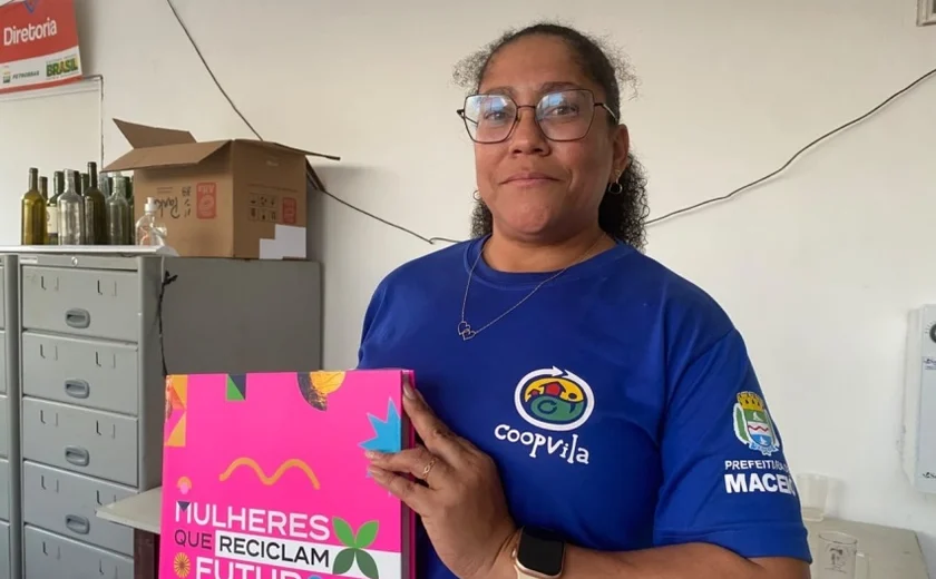 Reciclagem transforma vida de catadora e inspira mulheres