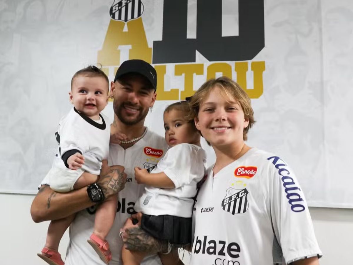 Neymar reage a fala sobre pensão: “Nunca falei isso”