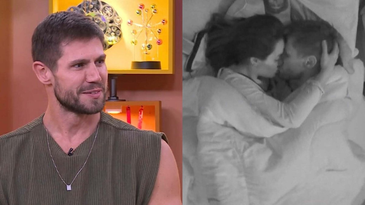 Jonas Sulzbach conta o que fez com Jordana embaixo do edredom: ‘Não entrou’