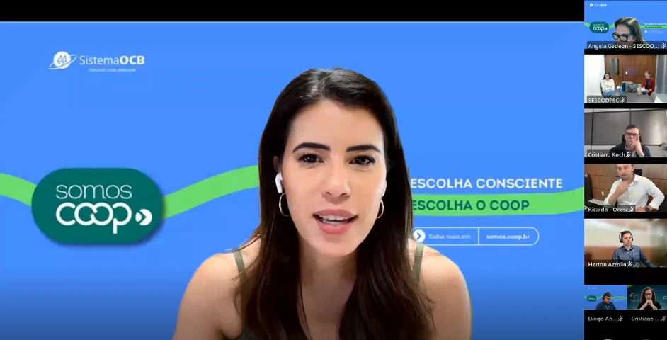 Cooperativas discutem mudanças na jornada de trabalho durante encontro online