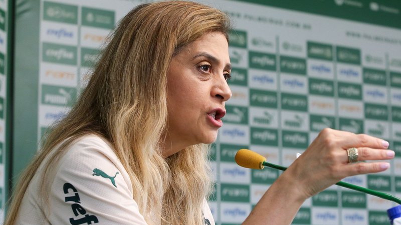 Leila diz que pode comprar clube após deixar presidência do Palmeiras