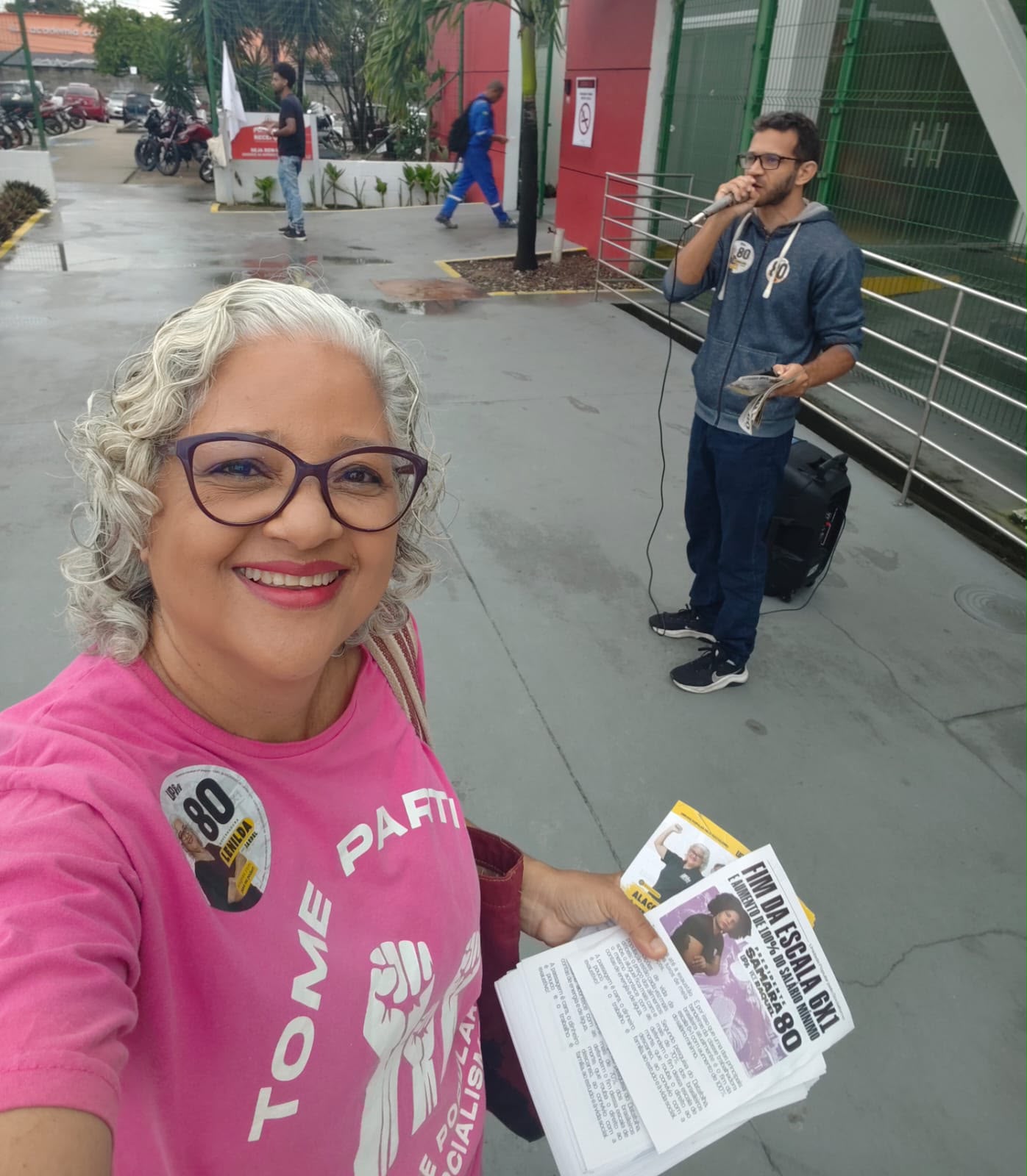 Lenilda Luna inicia agenda de campanha no Benedito Bentes