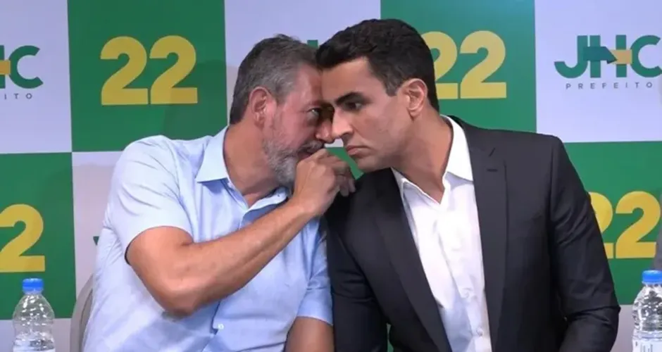 Lira e JHC se encontram em Brasília após articulação de Luciano