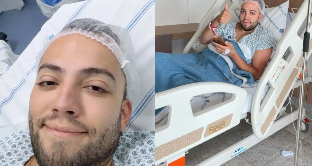 Lucas Rangel faz cirurgia nas cordas vocais e ficará sete dias sem falar