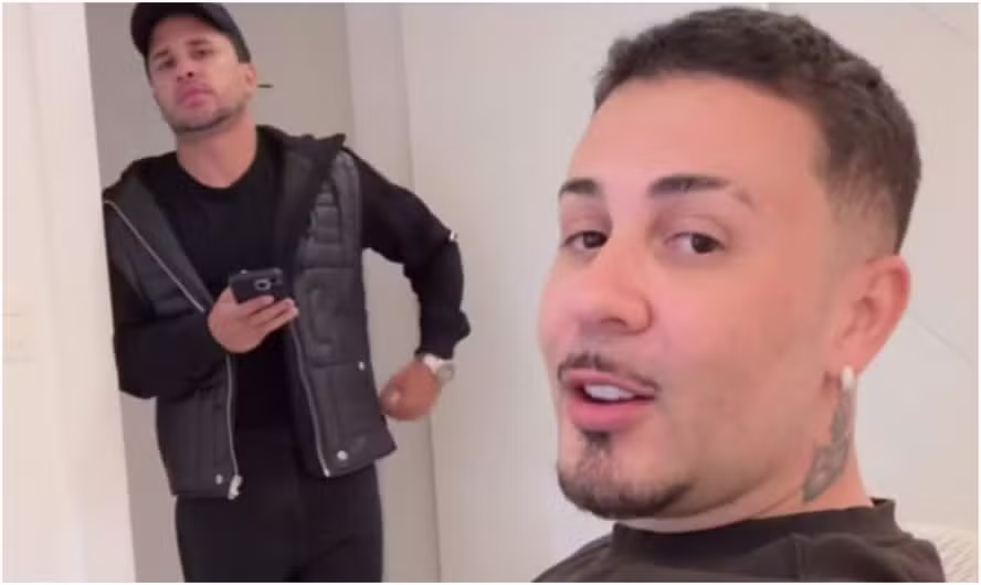 Carlinhos Maia explica visita de ex Lucas Guimarães em mansão: 'Veio pegar o resto das coisas dele'