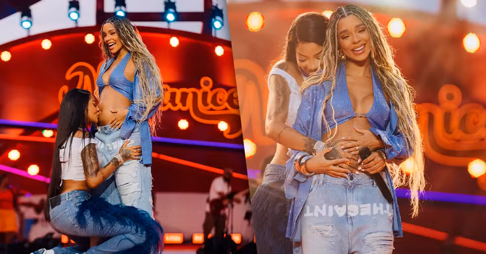 Ludmilla e Brunna Gonçalves explicam método usado para engravidar