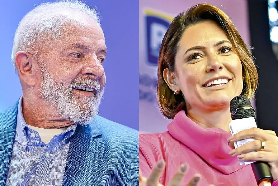 Michelle Bolsonaro elogia programa do governo Lula após atrito com Flávio