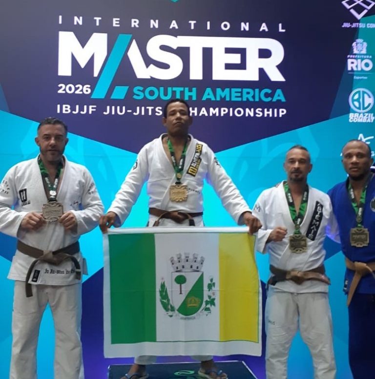 Alexandre Negão é campeão do Internacional Master da América do Sul de Jiu-Jitsu, no Rio