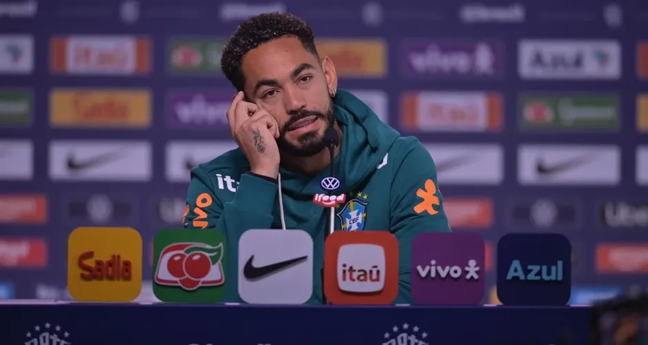 Matheus Cunha fala sobre lesão de Neymar e comenta sobre herdar camisa 10