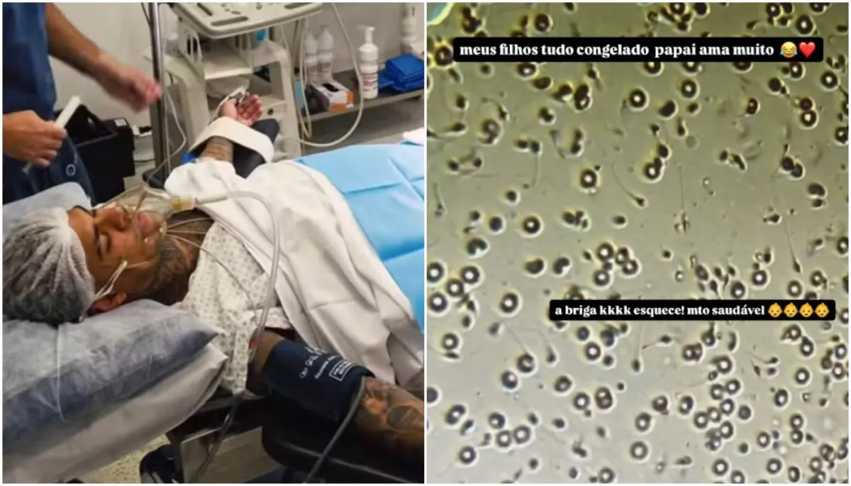 MC Cabelinho revela congelamento de sêmen após vasectomia