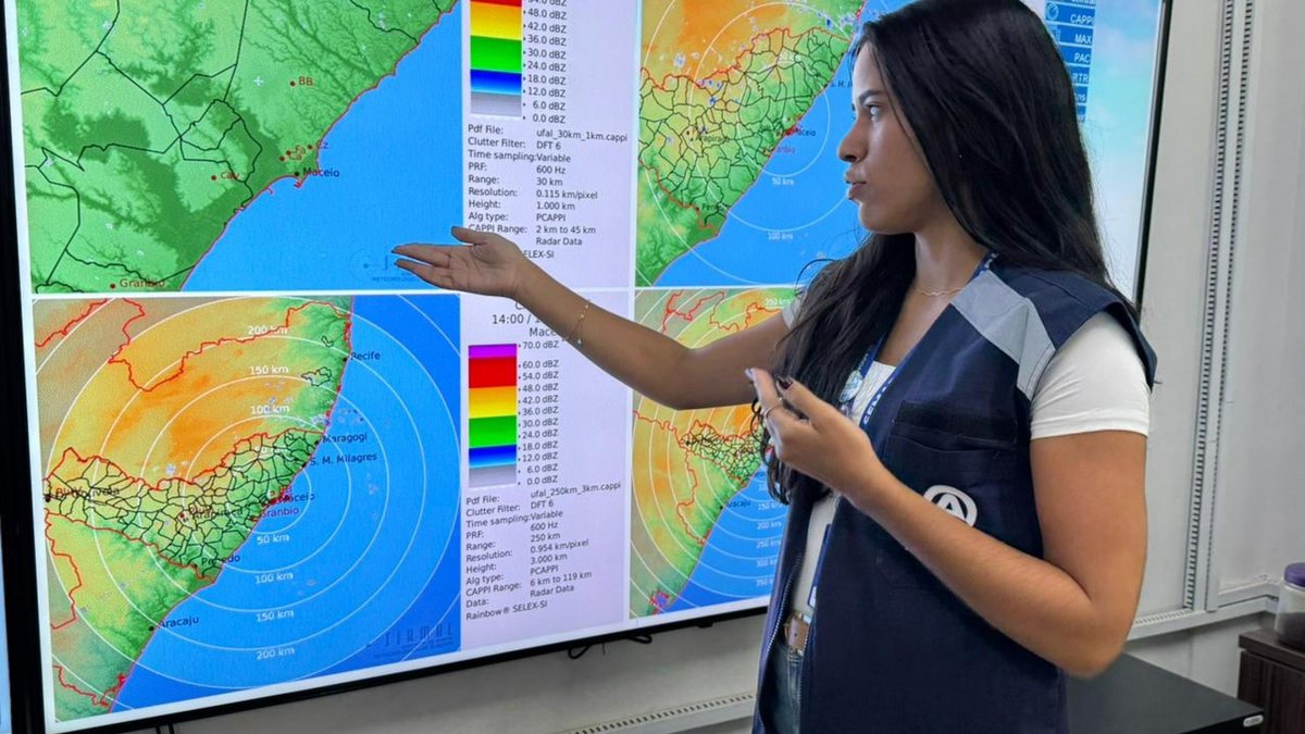 Chuva deve se intensificar em Alagoas entre terça e quarta-feira