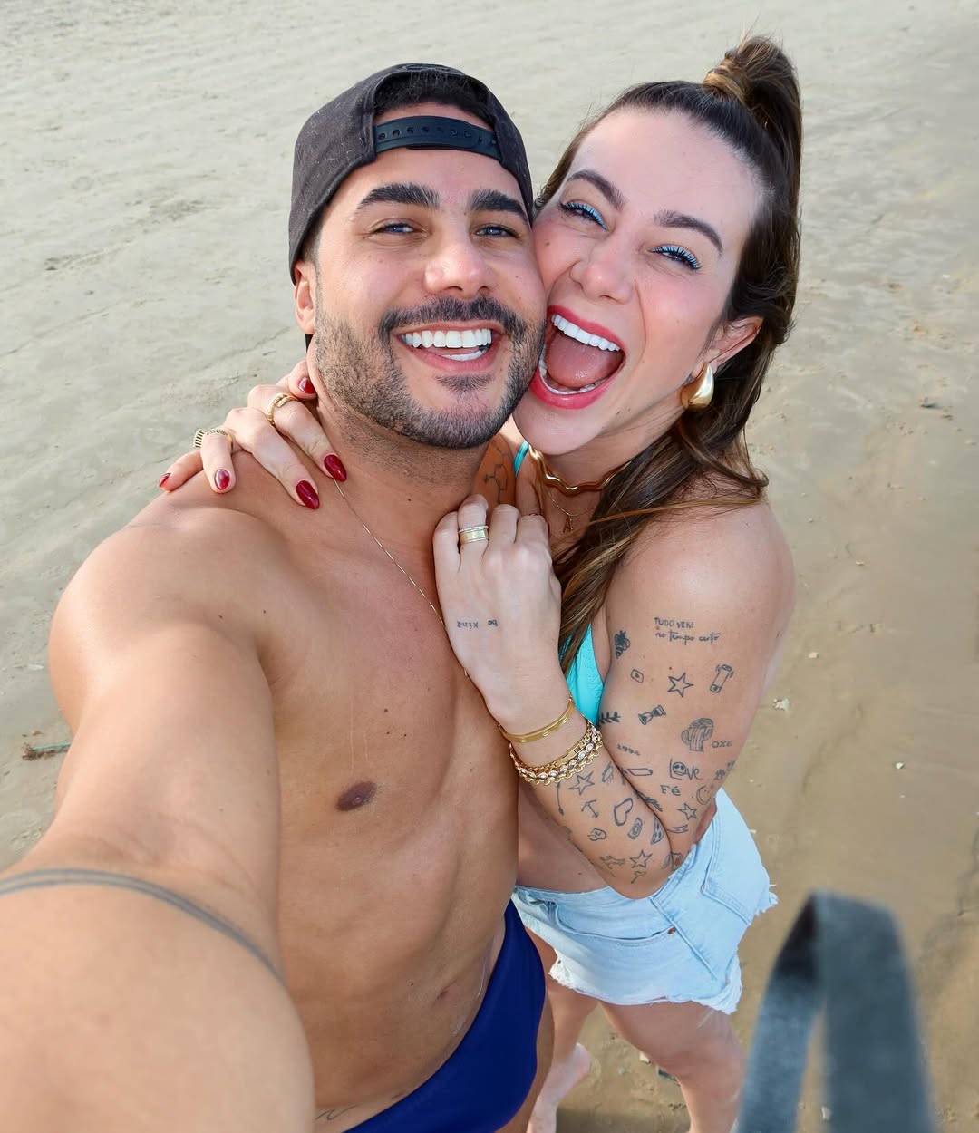 Ex-marido de Apoline nega agressão e fala sobre medida protetiva após término