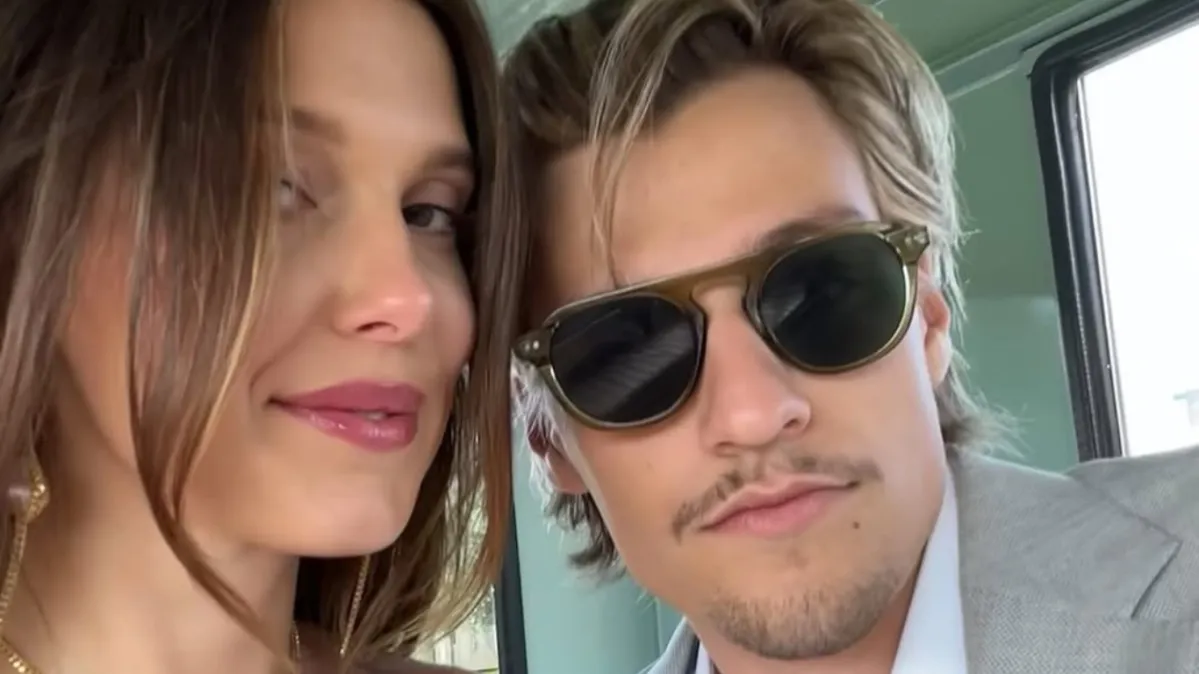 Millie Bobby Brown e Jake Bongiovi apresentam segundo filho adotivo