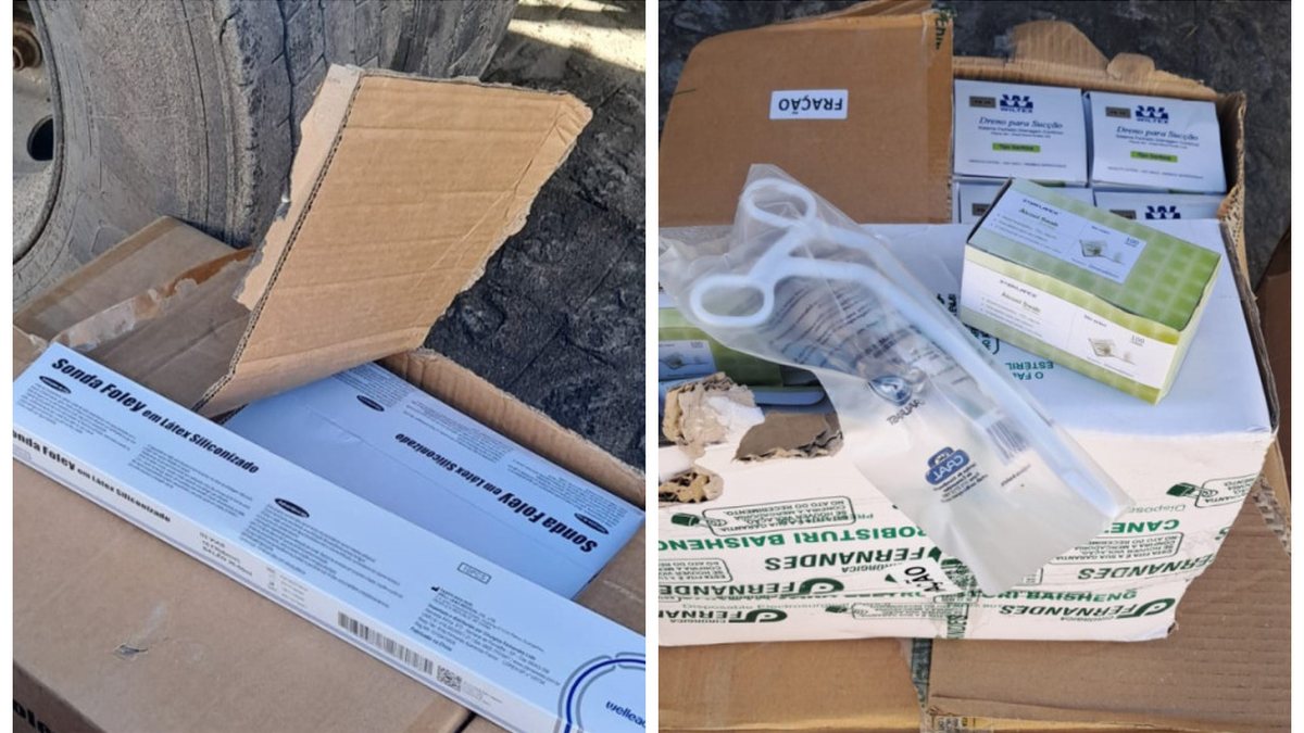 Caminhão com carga de produtos hospitalares roubados é apreendido em Alagoas