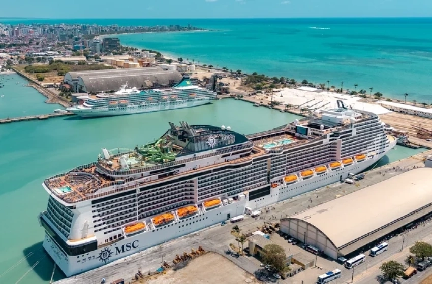 Maceió recebe primeiro cruzeiro do ano nesta quarta-feira (7)