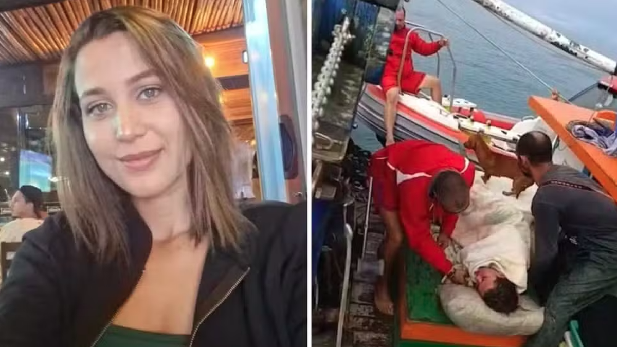 Mulher resgatada após três dias à deriva no litoral de São Paulo