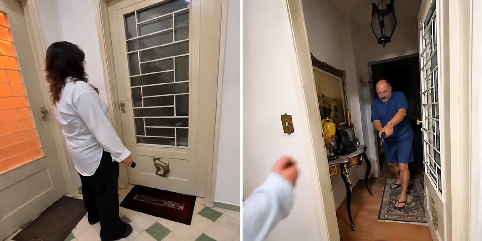 Homem tira bandeira do PT e aponta arma para vizinhas em Porto Alegre