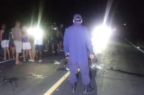 Colisão entre motos deixa uma mulher morta e três feridos em Boca da Mata