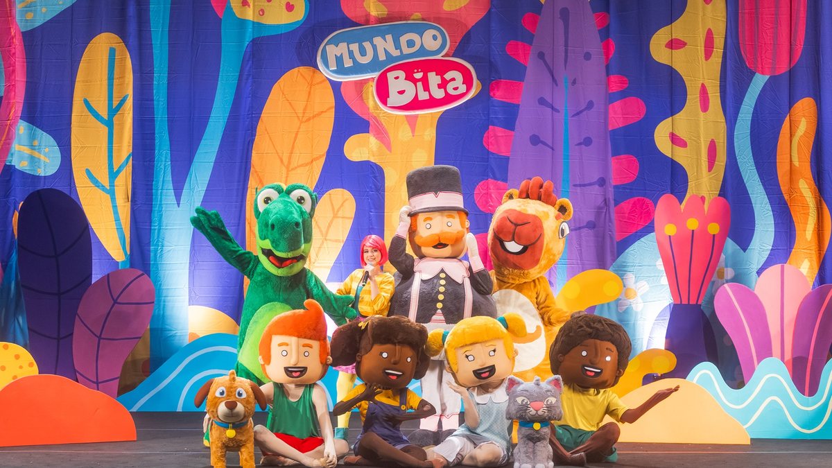 Mundo Bita, sucesso infantil, traz espetáculo “Festa dos Bichos” em Maceió