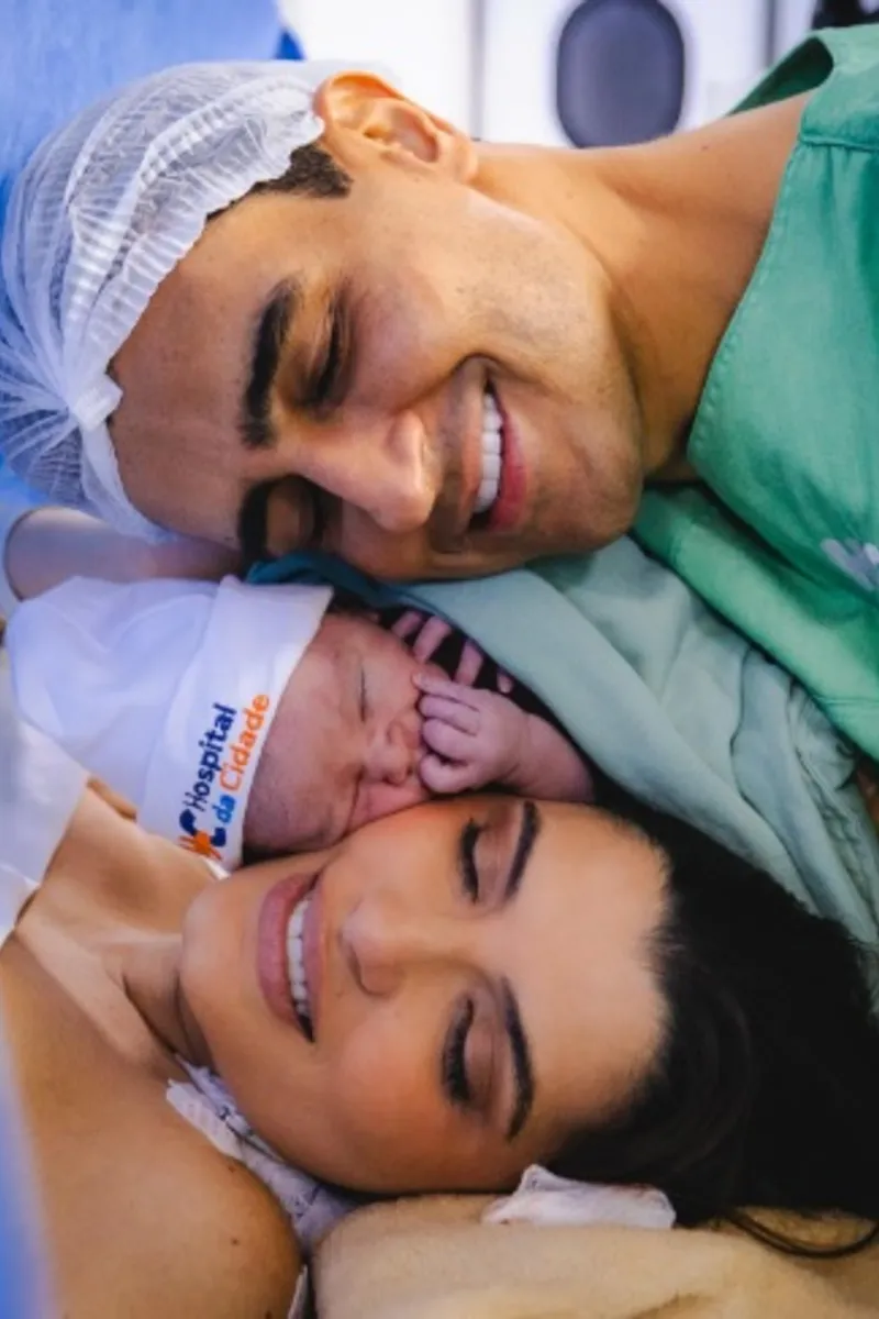 Nasce no Hospital da Cidade o segundo filho de Marina Candia e JHC