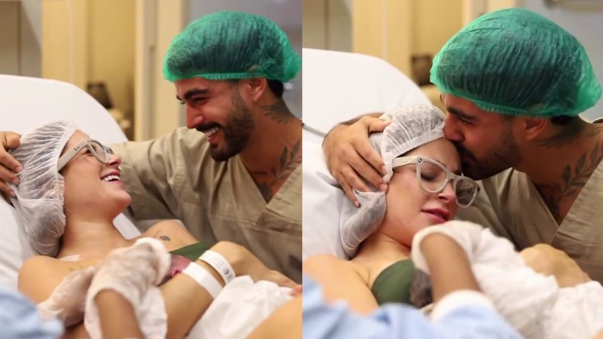 Nathalia Valente e Yuri Meirelles comemoram chegada do primeiro filho