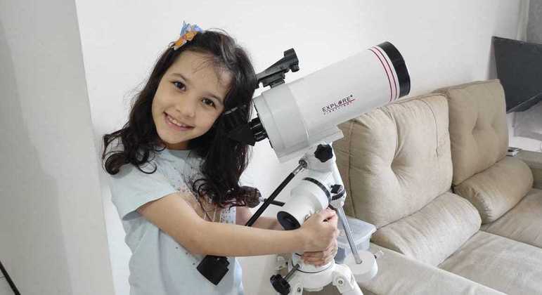 Alagoana de 8 anos de idade integra programa da Nasa