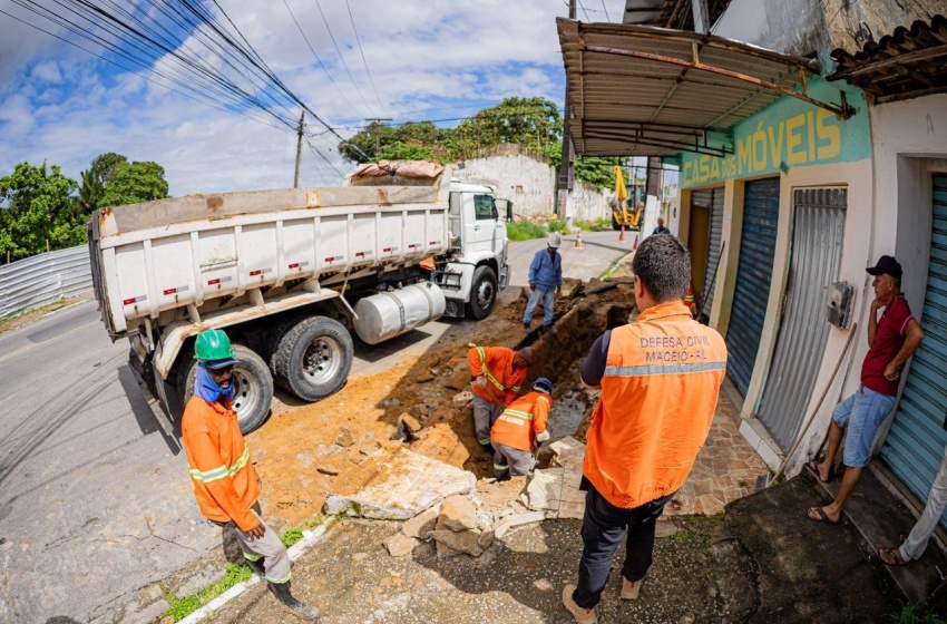 Afundamento de solo na Vila Saem foi causado por ligação clandestina