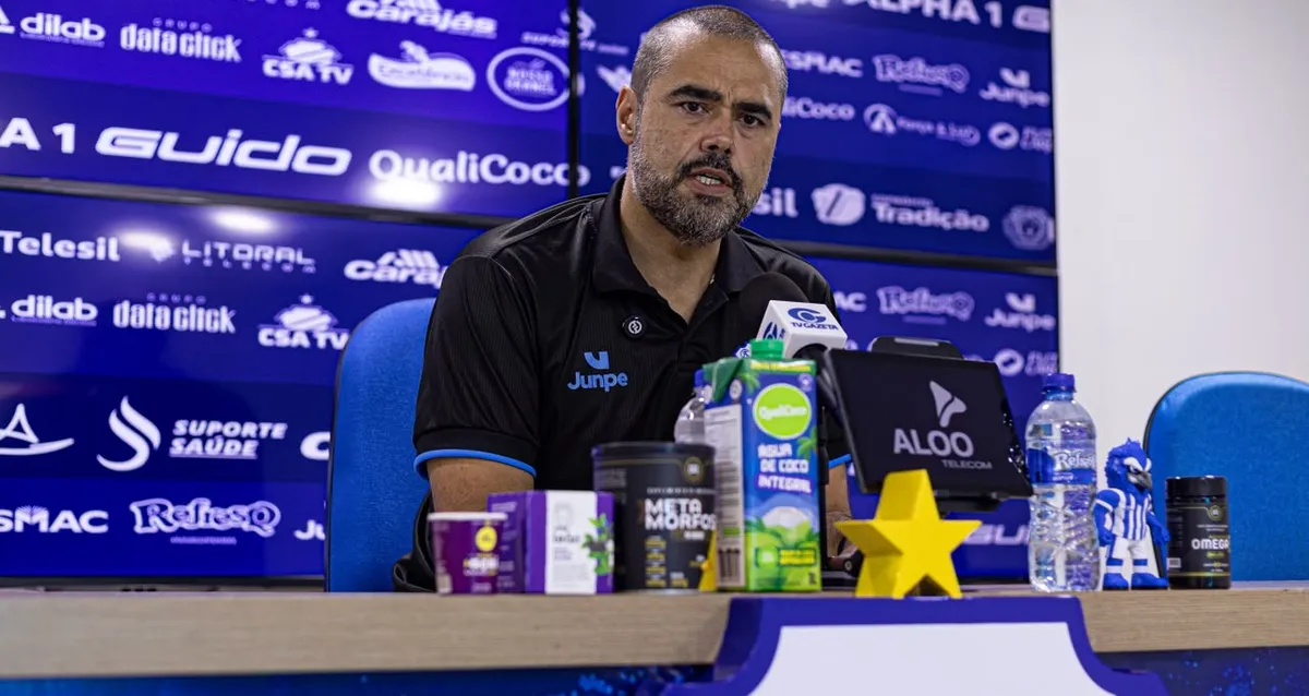 CSA mantém foco no acesso e Bonatelli projeta duelo com Nacional-AM