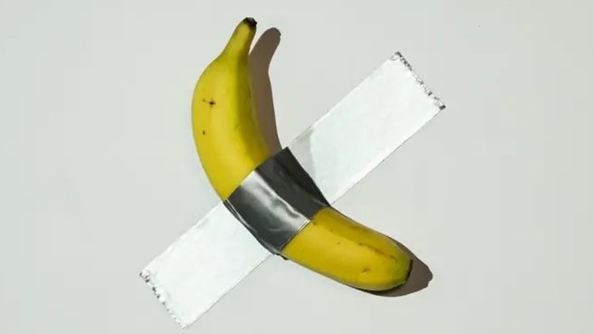 Banana avaliada em R$ 34 milhões é roubada de museu francês