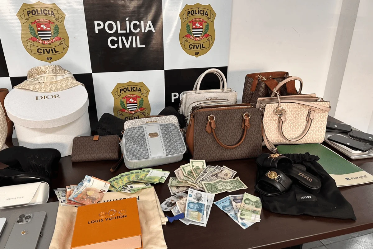 Operação apreende carro de R$ 500 mil e itens de luxo de influenciadora