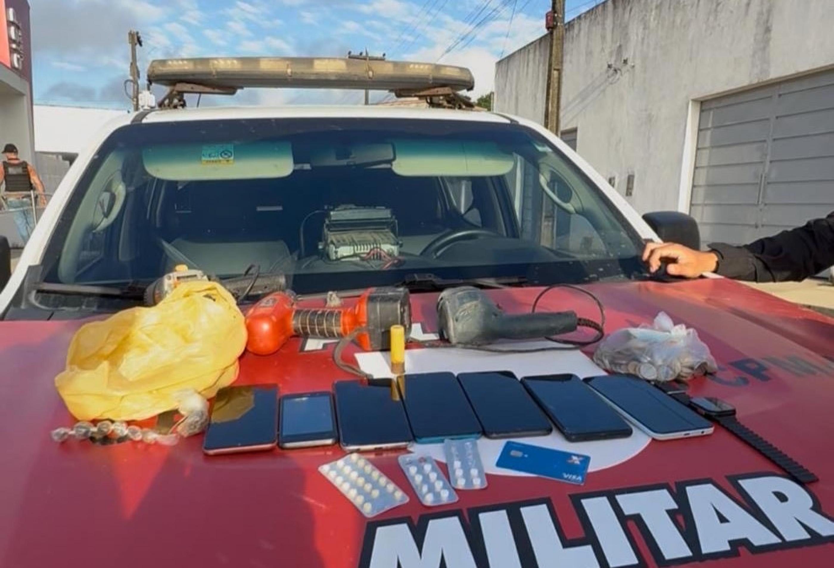 Três integrantes de facção criminosa são presos em Viçosa e Pindoba