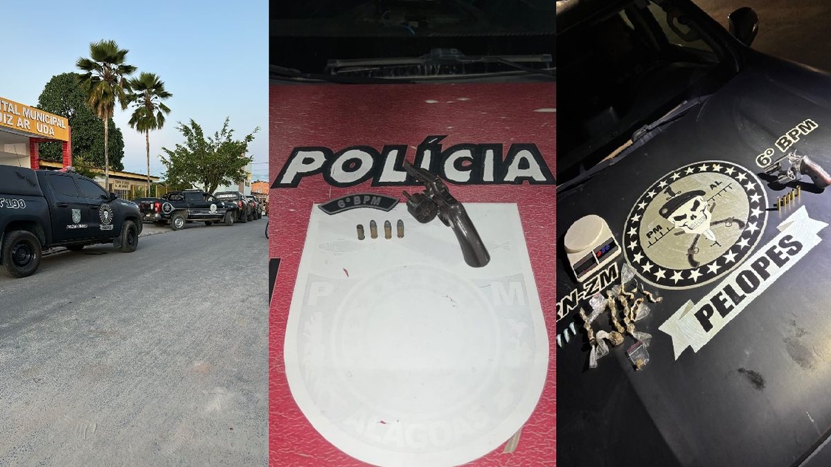 Três suspeitos de tráfico morrem em confronto com a PM em Alagoas