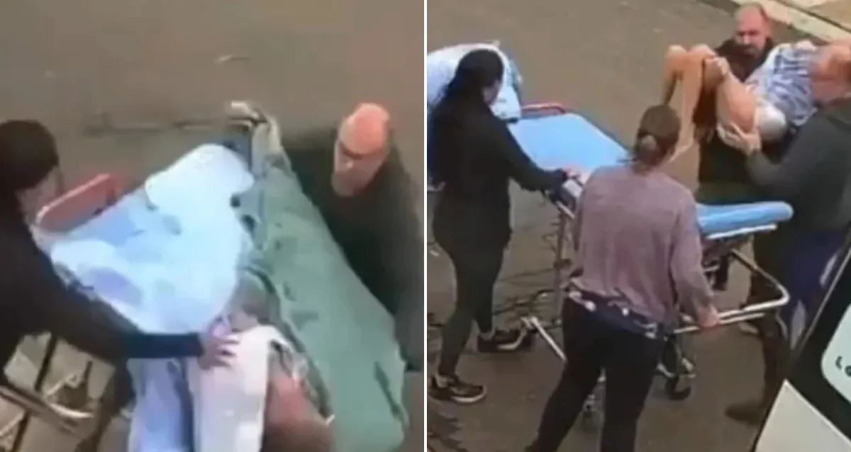 Mulher morre após cair de maca durante transporte para ambulância em MG