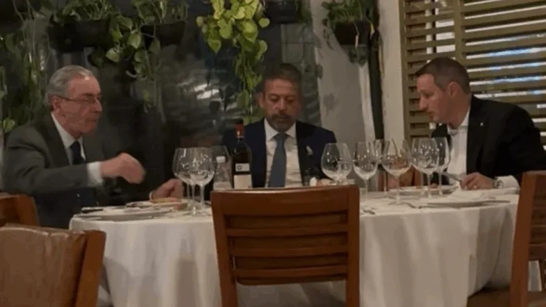 Renan Calheiros critica jantar discreto entre Cunha, Lira e Derrite