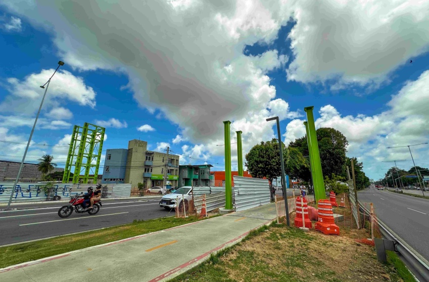 Trecho da Av. Durval de Góes Monteiro será bloqueado para instalação de passarela