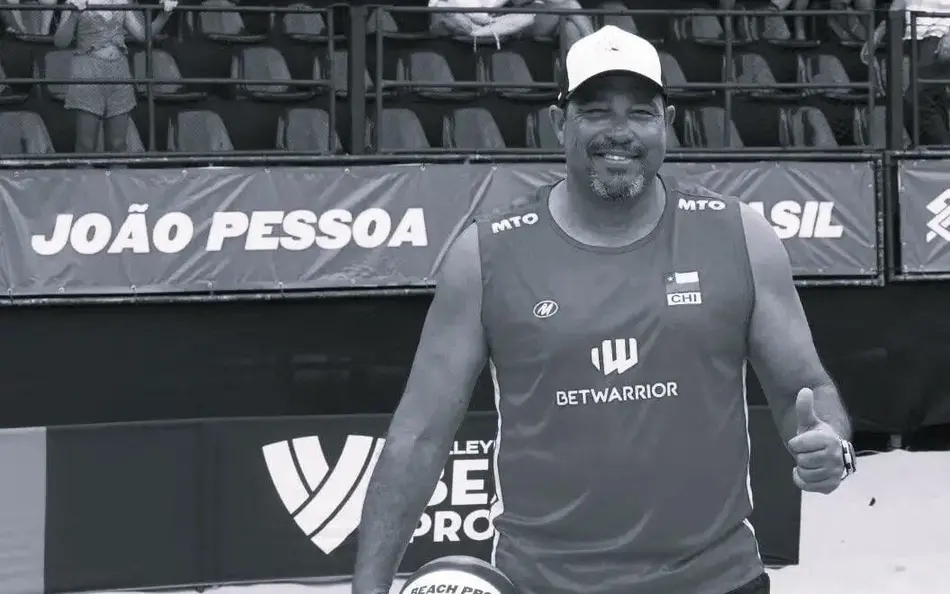 Morre o primeiro medalhista Mundial de vôlei de praia do Brasil, aos 56 anos