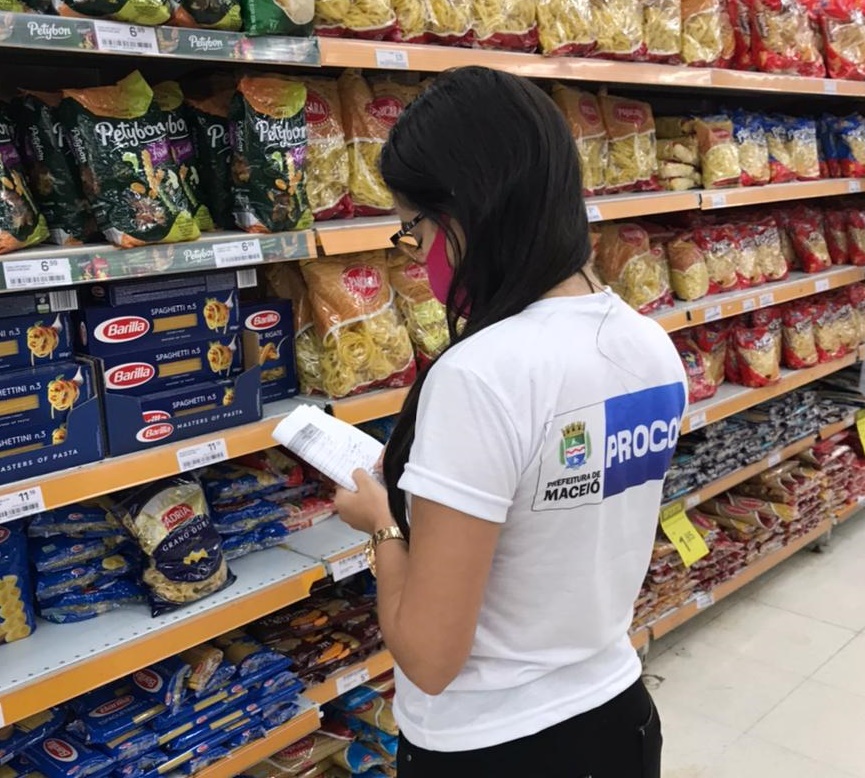 Em pesquisa, Procon registra o aumento de 8% nos preços de alimentos