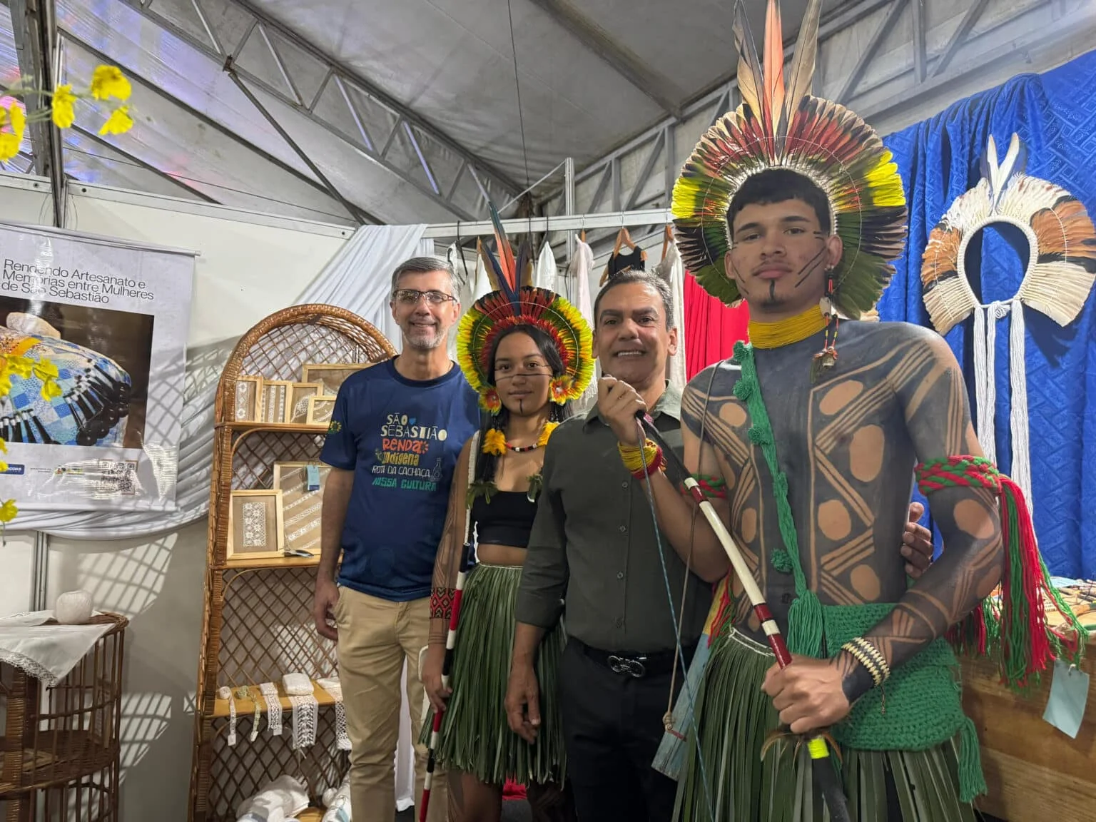 Cultura e arte de São Sebastião são destaques na Feicusal em Penedo