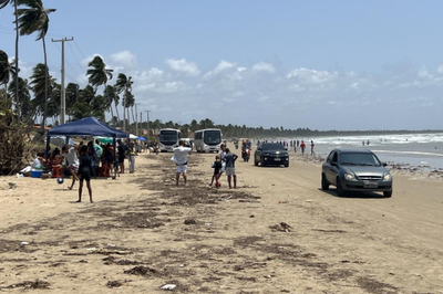 MPF entra com ação para probir a circulação de veículos na praia do Pontal do Peba