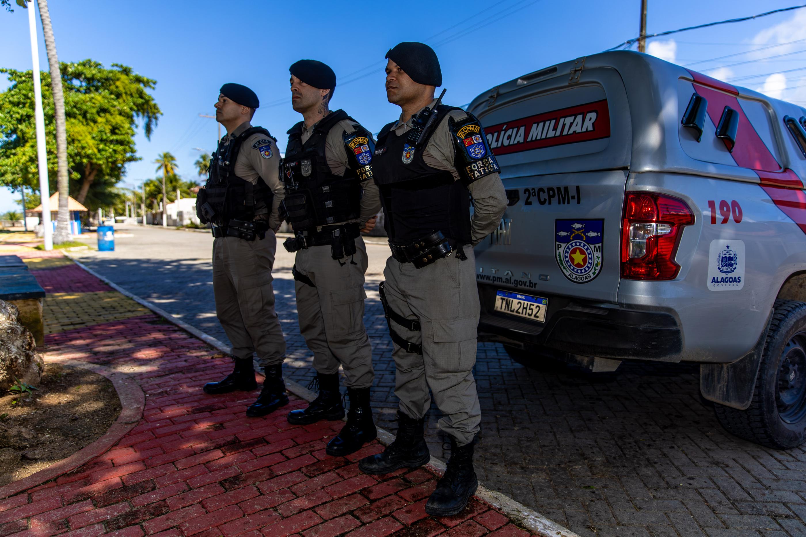 PM reforça policiamento na Grande Maceió durante feriado do Trabalhador
