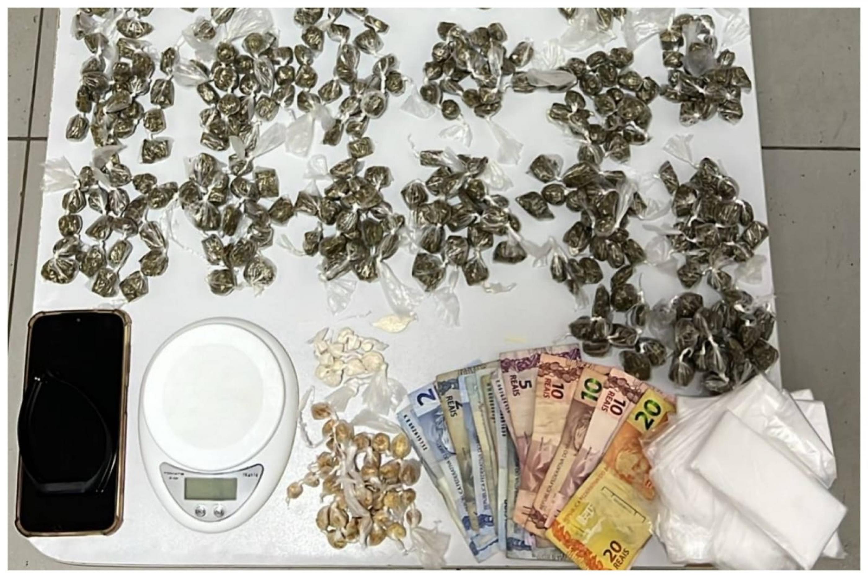 Adolescente é apreendido com drogas e balança de precisão em Piranhas