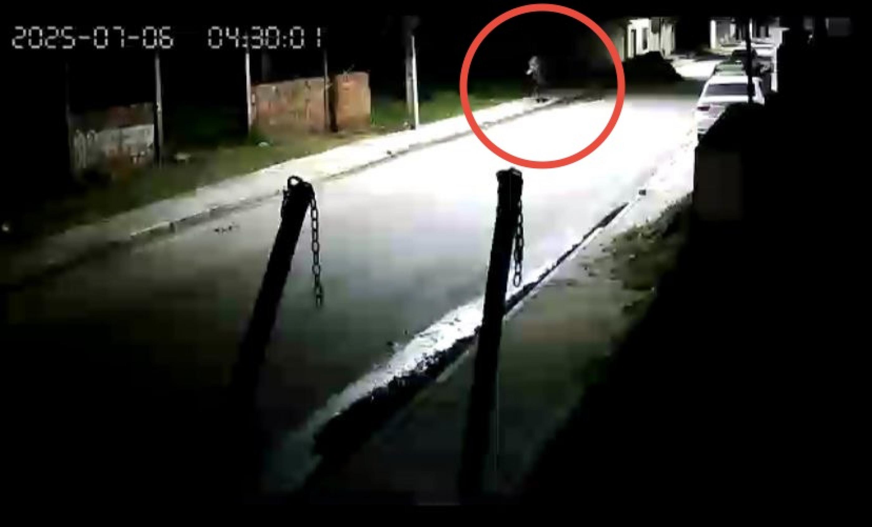 Polícia divulga imagens de suspeito de matar e roubar idosa, em Marechal Deodoro