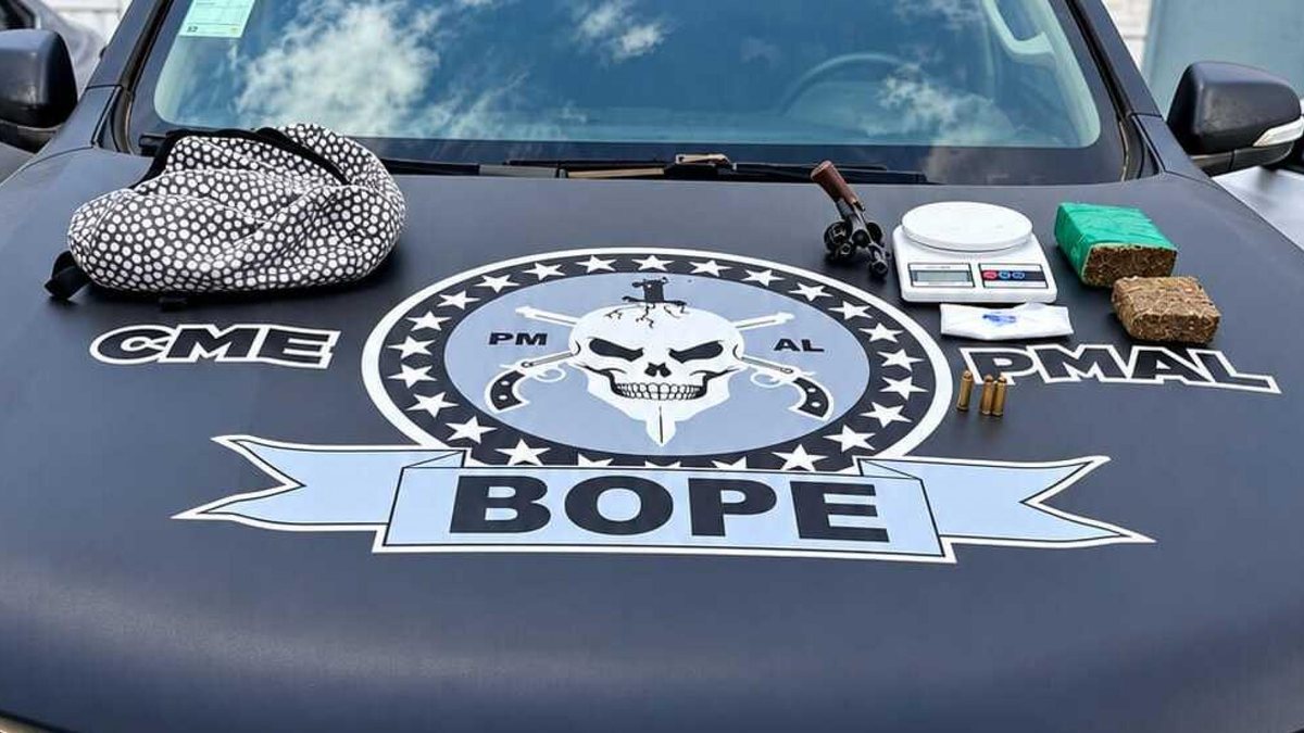 Traficante 'Açougueiro' é baleado durante operação do Bope em Maceió