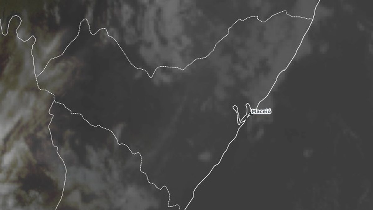 Veja a previsão do tempo para todas as regiões de Alagoas nesta segunda-feira (3)