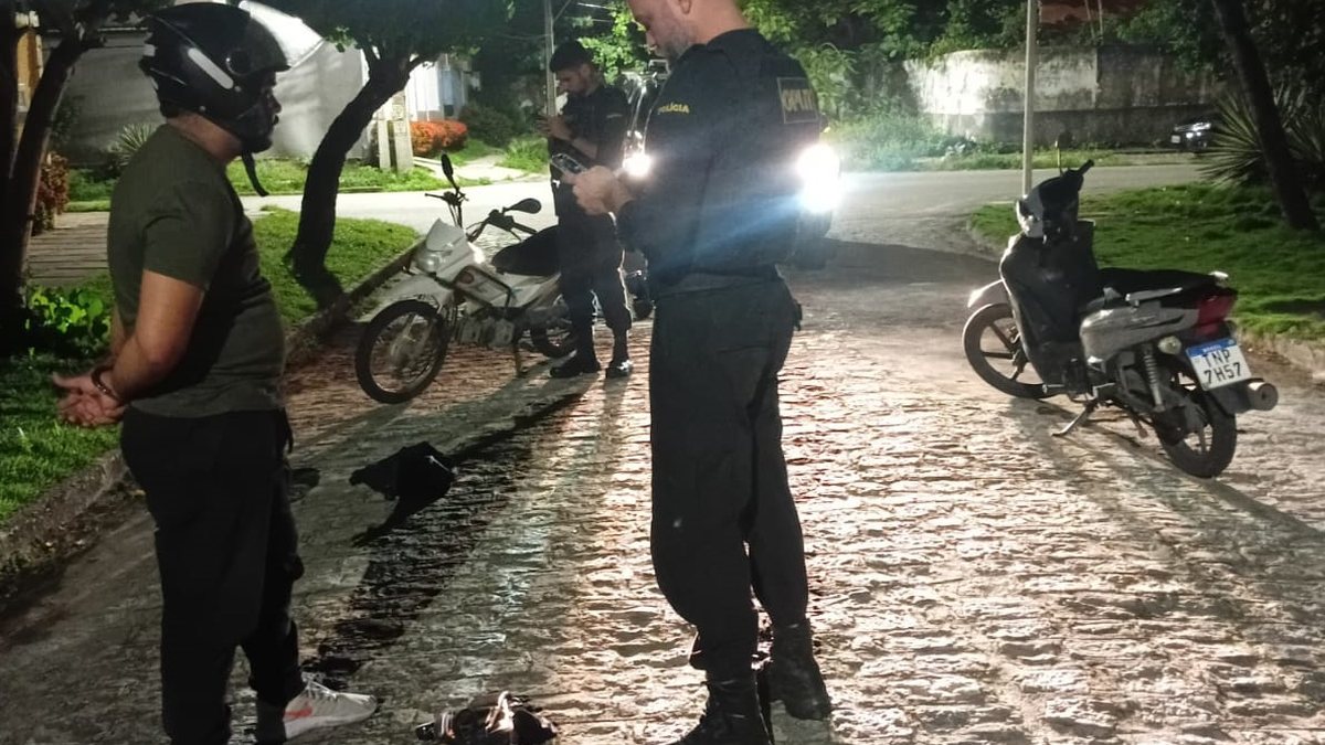 Dupla é presa após furtar motocicleta em shopping na Mangabeiras