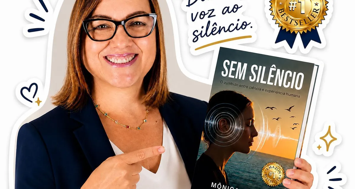 Professora do Cesmac alcança status de best-seller com livro sobre zumbido
