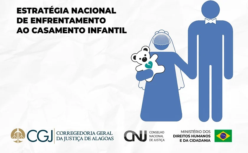 Corregedoria reforça proibição de casamento infantil em Alagoas